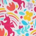 thumbnail image 4 of Mainstays Printed Beach Towel, 28x60, Pink Unicorn, 4 of 5