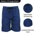 thumbnail image 2 of 3-Pack Men's Moisture Wicking Performance Quick Dry Cargo Shorts, 2 of 5