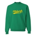 thumbnail image 2 of Go All Out City Of Pittsburgh Pennsylvania Pride Fashion Script Sweatshirt Crewneck Mens/Youth, 2 of 4