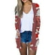 thumbnail image 1 of Camiseta de manga larga para mujer a la moda, cárdigan de Navidad con frente abierto de otoño, prendas de vestir exteriores holgadas, blusa estampada, abrigo, Tops Fridja BV0+4755, 1 of 5