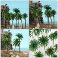 thumbnail image 4 of KALLORY 25Ud De Árboles Plásticos Similares A Cocos Ornamentales Para De, 4 of 8