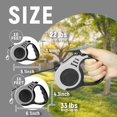 thumbnail image 2 of LIEVUIKEN Retractable Dog Leash Automatic Telescopic Tractor Dog Tape, Pet Tape 10/16 FT Durable and Convenient, with Non-Slip Handle, Suitable for Sm_Gift Of G, 2 of 4
