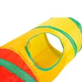 thumbnail image 2 of Collapsible Cat Tunnel Road Cat Toys Kitty Tunnel Pompon Ball Cat Interactive Play Toy for Hiding Resting, 2 of 7
