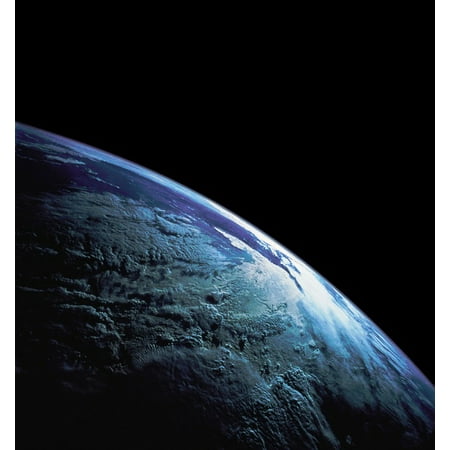 - LAMINATED POSTER Clouds Space Shuttle Atmosphere Sky Earth Globe Poster Print 24 x 36