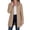Khaki, variant on Enjoytime Quilted Jackets for Women Long Sleeve Zip Up Hooded Puffer Coat Winter Warm Soft Lightweight Stand Collar Long Jacket
