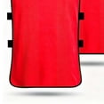 thumbnail image 5 of QSAWXQZ Kids' Soccer Training Tank Crew Neck Sleeveless Elastic Side Mesh Scrimmage Jersey Top 5-12 Years, 5 of 5
