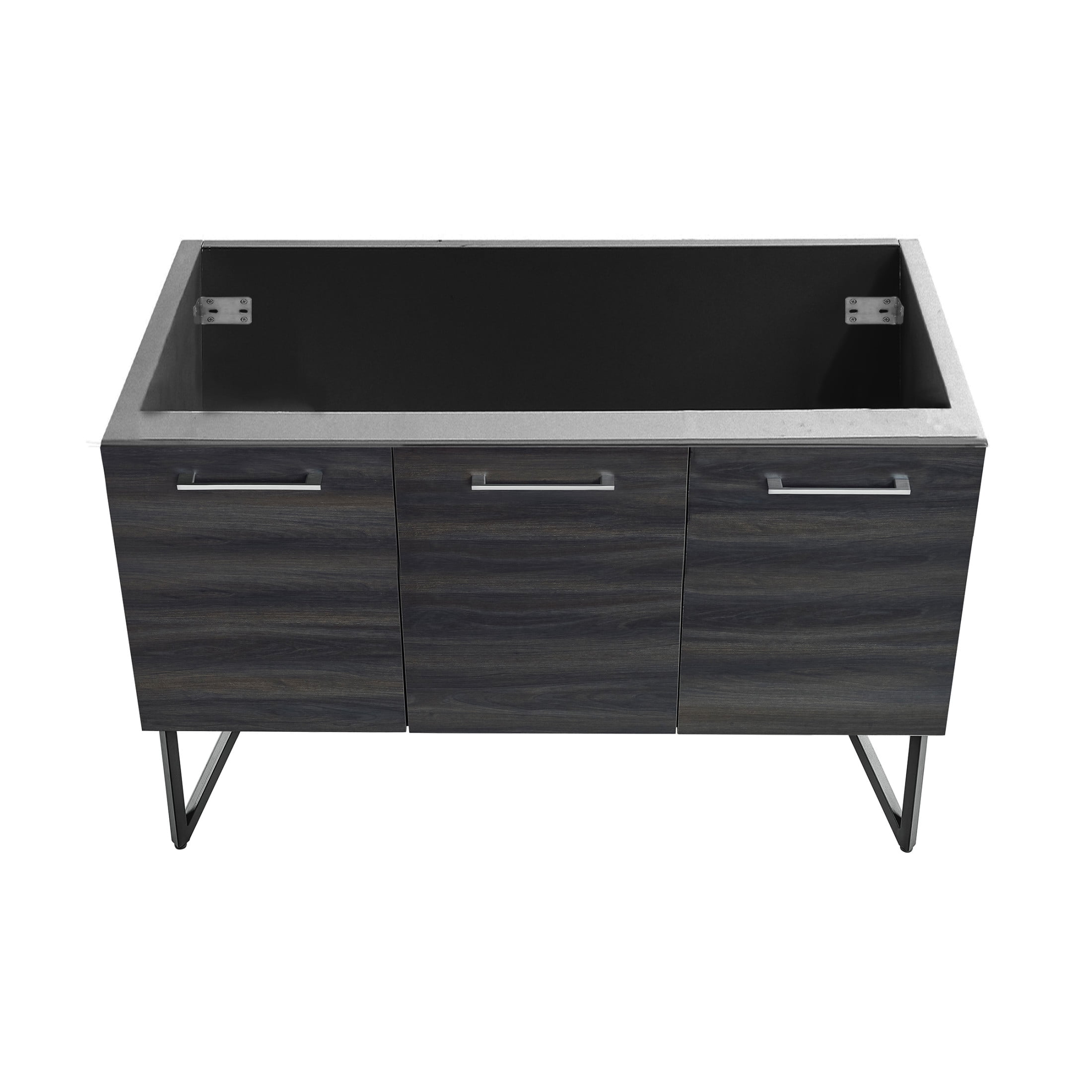 Annecy 48 Black Walnut Bathroom Vanity Cabinet Only (SM-BV224)