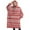 Red and White-1, variant on Oversized Wearable Blanket Hoodie,Red and White Christmas Striped Pattern Sherpa Blanket Hoodie with Super Pockets,Super Warm Fuzzy Pullover for Women & Men