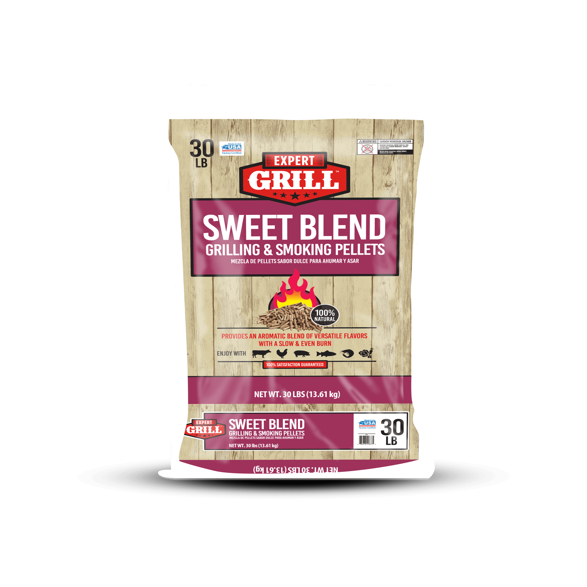 Expert Grill Sweet Blend Pellets, 30lb