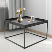 59*59*36cm Modern Rectangular Square Coffee Table Elegant End/side Table Display Stand For Home Office