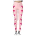 thumbnail image 3 of MKLEKYY Leggings push up para mujer, con estampado floral, de cintura alta, para yoga y fitness, pantalones deportivos de realce 2, 3 of 4