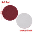 thumbnail image 6 of 5Pc Cleaning Cloth Scrub Pad Industrial Scouring Pads Nylon Polishing Pad 4Inch Red(400#), 6 of 9