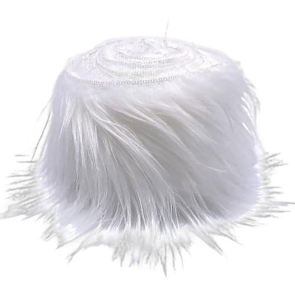Shaggy Fabric Precut Strips Fabric Fuzzy Craft for Beard Hair Decoration