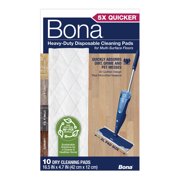 Bona® Heavy Duty Disposable Cleaning Pads for Multi-Surface Floors, 10 ct pack