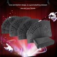 thumbnail image 5 of 54pcs/pack Gold Foil Poker Novelty Collection Waterproof PVC Plastic Playing Cards Set Solid Color Black Board Game Drop Ship Betterlifefg, 5 of 5