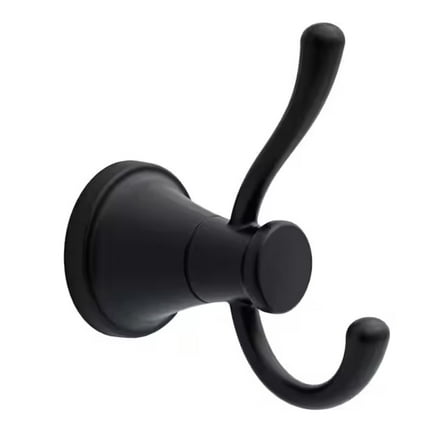 Delta CSA35-MB Casara Bath Robe & Towel Hook Matte Black Finish