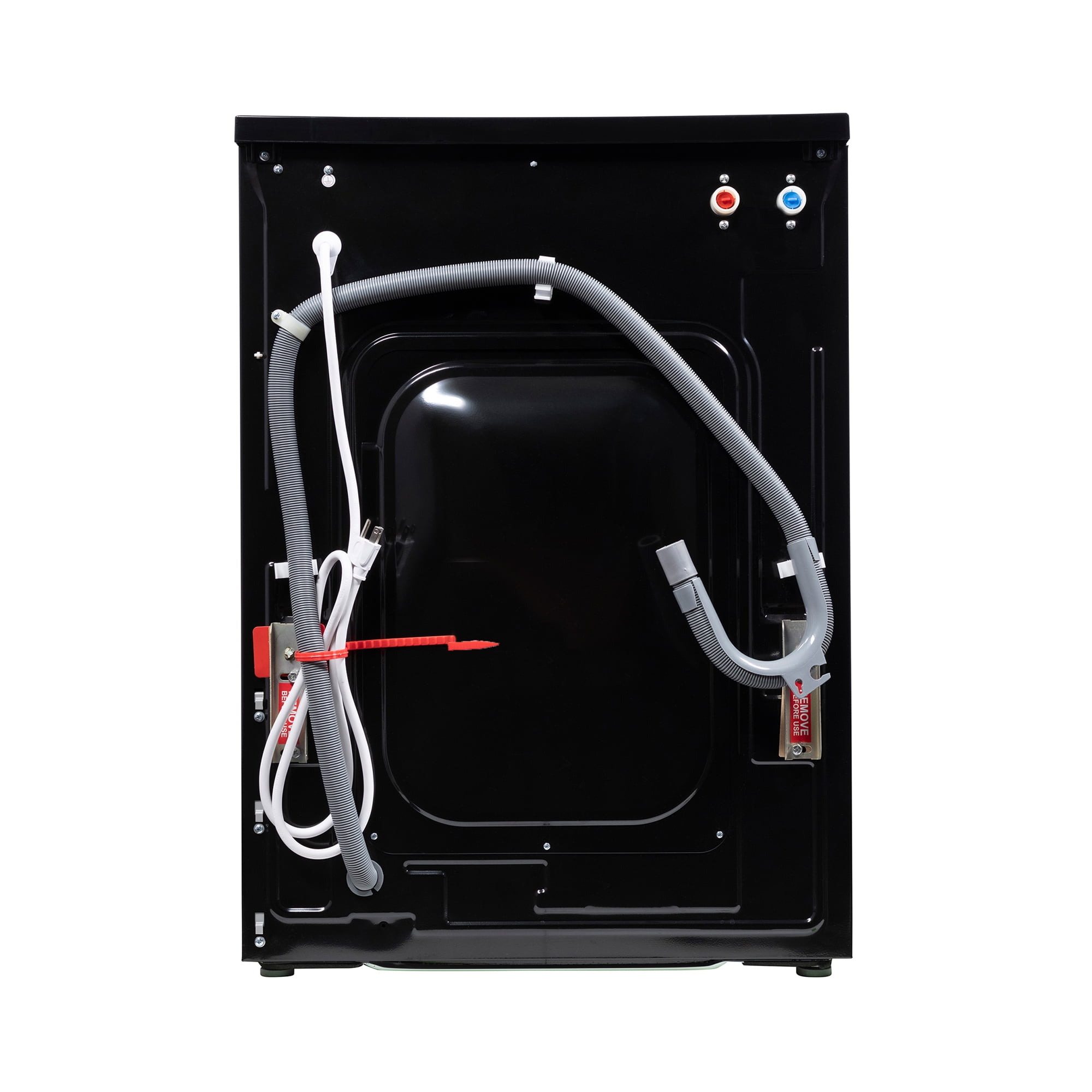 Equator Fully Built-in All-in-One Combo Washer-Dryer Ventless 1.62 cf/15lbs 110V Black