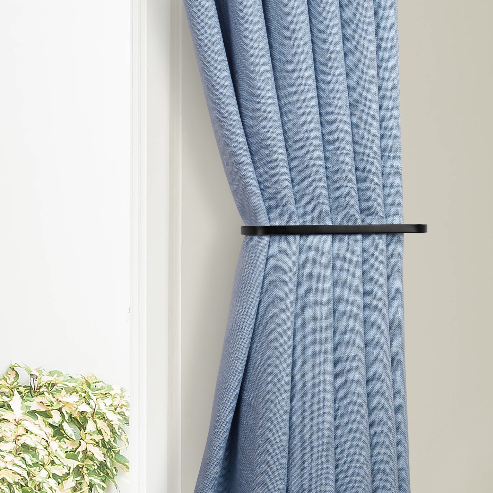 Better Homes & Gardens 2 Curtain Holdbacks, Black