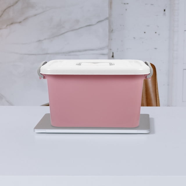 FOMIYES Caja Organizadora Rosa Con Para Almacenamiento De Utensilios De Y Otros Artículos