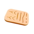 thumbnail image 4 of SUTURES PRÁCTICAS PROYECTAS Profesionales de tres capas Varias forma de entrenamiento de forma de herida kit de piel realista de silicona resistente a, 4 of 8