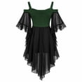 thumbnail image 6 of Off the Shoulder Pirate Dresses with Sash Two Piece Set Pirate Costume Halloween Party Clothes Halloween, 6 of 6