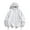 White, variant on Rloper-Lop Men's Rain Jackets Lightweight Waterproof Hooded Shirts Long Sleeve Sun Protection Clothing Thin Jackets Hooded Sunscreen Outerwear