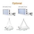 thumbnail image 2 of Luz de cultivo LED de 2000 W para plantas de interior 312 LED de espectro completo Veg and Bloom Dual Switch IP65 Lámparas de cultivo de plantas colgantes impermeables para flujo de plántulas, 2 of 5