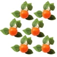 thumbnail image 1 of Primegos 6 Pcs Napkin Buckles Fake Tangerine Decor Rope Bohemian Table Decoration Napkin Rings Rustic Wedding Party Holiday Dining Accents Napkin Holders, 1 of 8