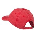 thumbnail image 3 of Kentucky State Map Embroidered Washed Cap - Red OSFM, 3 of 5