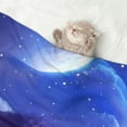 thumbnail image 2 of Rocae Dreamy Colorful Starry Sky for Pet Blanket Dog Blanket Cat Blanket Soft Sleep for Small Medium Pet-Large, 2 of 8