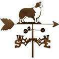 thumbnail image 1 of SWEN Products Inc Handmade Border Collie Dog Copper Weathervane, 1 of 4