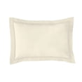 thumbnail image 1 of Fresh Ideas FRE201XXIVOR11 Poplin Tailored Pillow Sham  Ivory - Euro, 1 of 7