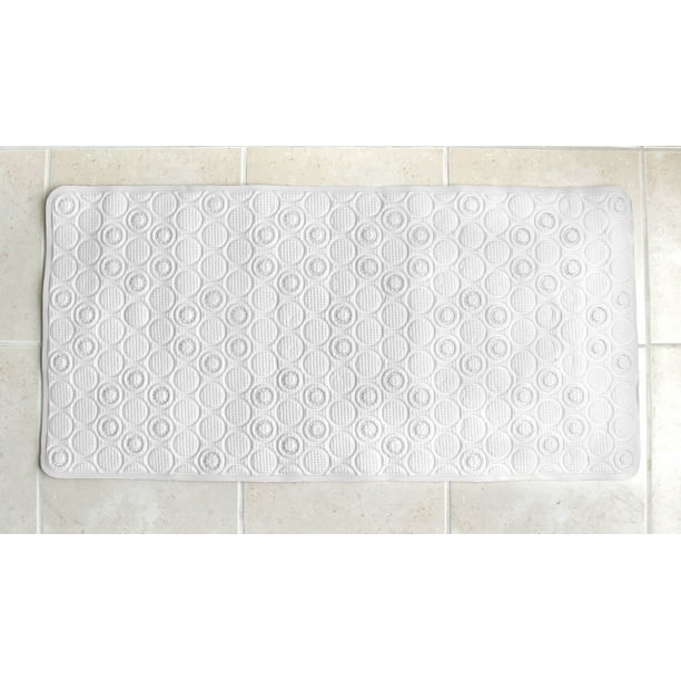 Splash Home Soft Circle Bathtub Mats NonSlip Mildew Resistant Extra