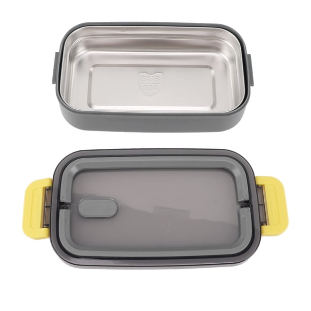 Recibido para Almuerzo de Acero inoxidable, Lonchera aislada de 700 ml de Capacidad, Lonchera para Microonda Con Compartimentos para Trabajadores de Oficina, Estudiantes