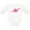 AA-White, variant on Inktastic Pink Dinosaur Girls Long Sleeve Baby Bodysuit