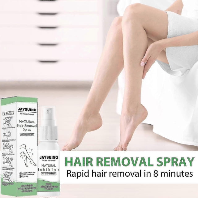 Jaysuing Hair Removal Spray Armpit Leg Hair Smooth and Delicate Cleaning Care Foam Gentle Hair Removal Spray BF