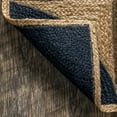 thumbnail image 6 of nuLOOM Traci Contemporary Circles Jute Blend Area Rug, 5' x 8', Natural, 6 of 9