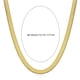 thumbnail image 4 of Chapado en Oro Cadena de Hueso Collar de la Mujer Collar de moda para las mujeres, 4 of 5