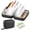 Black, variant on Waterproof Pill Pouch Set-14pcs Bags Inside,A8 Waterproof Pill Organizer Set,7 to 14 Days of Meds & Medicine Crush-Resistant Shell