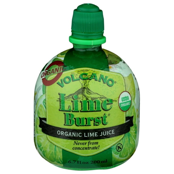Volcano Organic Lime Burst, 200 Milliliter -- 12 per case.