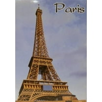 Paris France Eiffel Tower Fridge Collector's Souvenir Magnet 2.5 inches X 3.5 inches