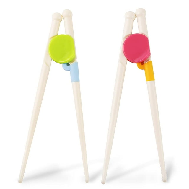 pares de palillos de entrenamiento para niños, palillos para niños pequeños