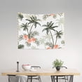 thumbnail image 2 of Kdxio Vintage Palm Trees Wall Hanging Tapestries Banner For Bedroom College Dorm Home Living Room Party Decor 29X37 In, 2 of 8