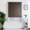 Brown, variant on Shengshi Waterproof Shades Window Treatment Valance Room Darkening Curtain Free Punching Tie Up Shade Installed By Adhesive Tape 60x150cm Purple