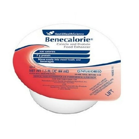 Benecalorie Protein and Calorie Supplement Unflavored Ready to Use 1.5 oz. Cup
