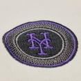 thumbnail image 6 of Women's Mitchell & Ness  Cream New York Mets Premium Oversized Crewneck Sweatshirt, 6 of 7