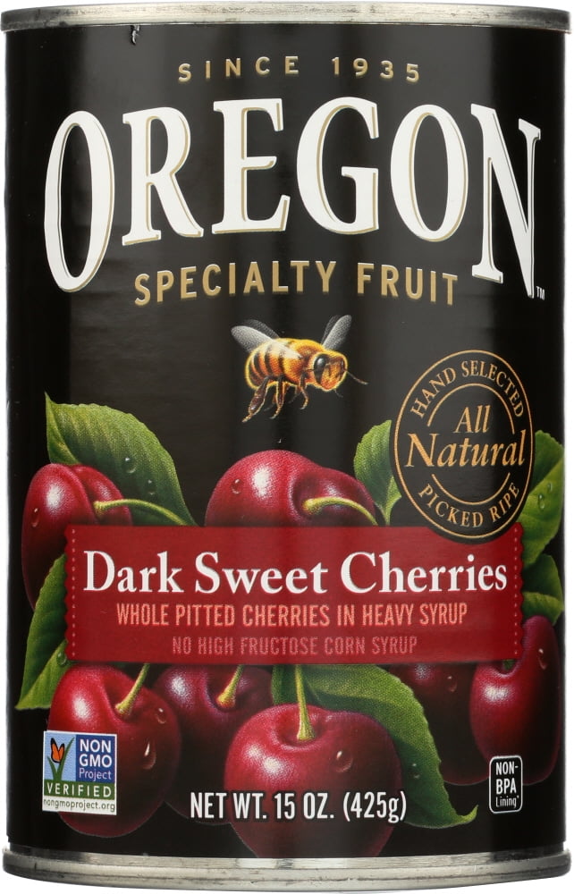 YAME Pitted Dark Sweet Cherries In Heavy Syrup, 15 oz, Only 1 Pack