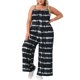 thumbnail image 2 of Mono de Talla Grande GRACE & GRANDEUR con Tirantes Ajustables Sin Mangas, Estirado, de Pierna Ancha, Casual de Verano, Pantalones Largos Romper 4X Negro, 2 of 6