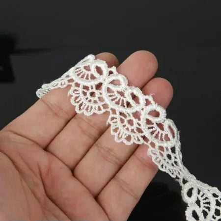 U8MO 1yard White Lace Wedding Sewing Applique Fabric Edge Trim Edging Ribbon lot-E# 30mm U8MO 1yard White Lace Wedding Sewing Applique Fabric Edge Trim Edging Ribbon lot-E# 30mm