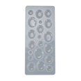 thumbnail image 1 of Techinal Crystal Epoxy Resin Mold Pendants Casting Silicone Mould Handmade DIY Crafts Jewelry Making Tool, 1 of 19